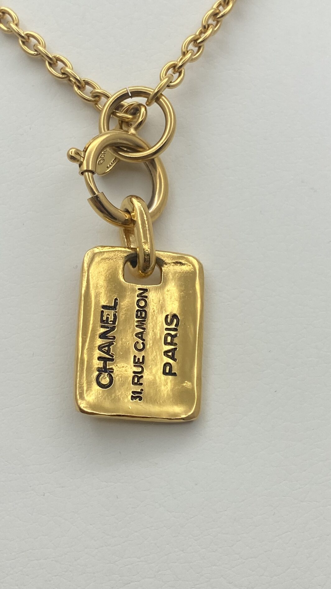 CHANEL VINTAGE ANNI ‘80. COLLANA “DOG TAG”. - immagine 5