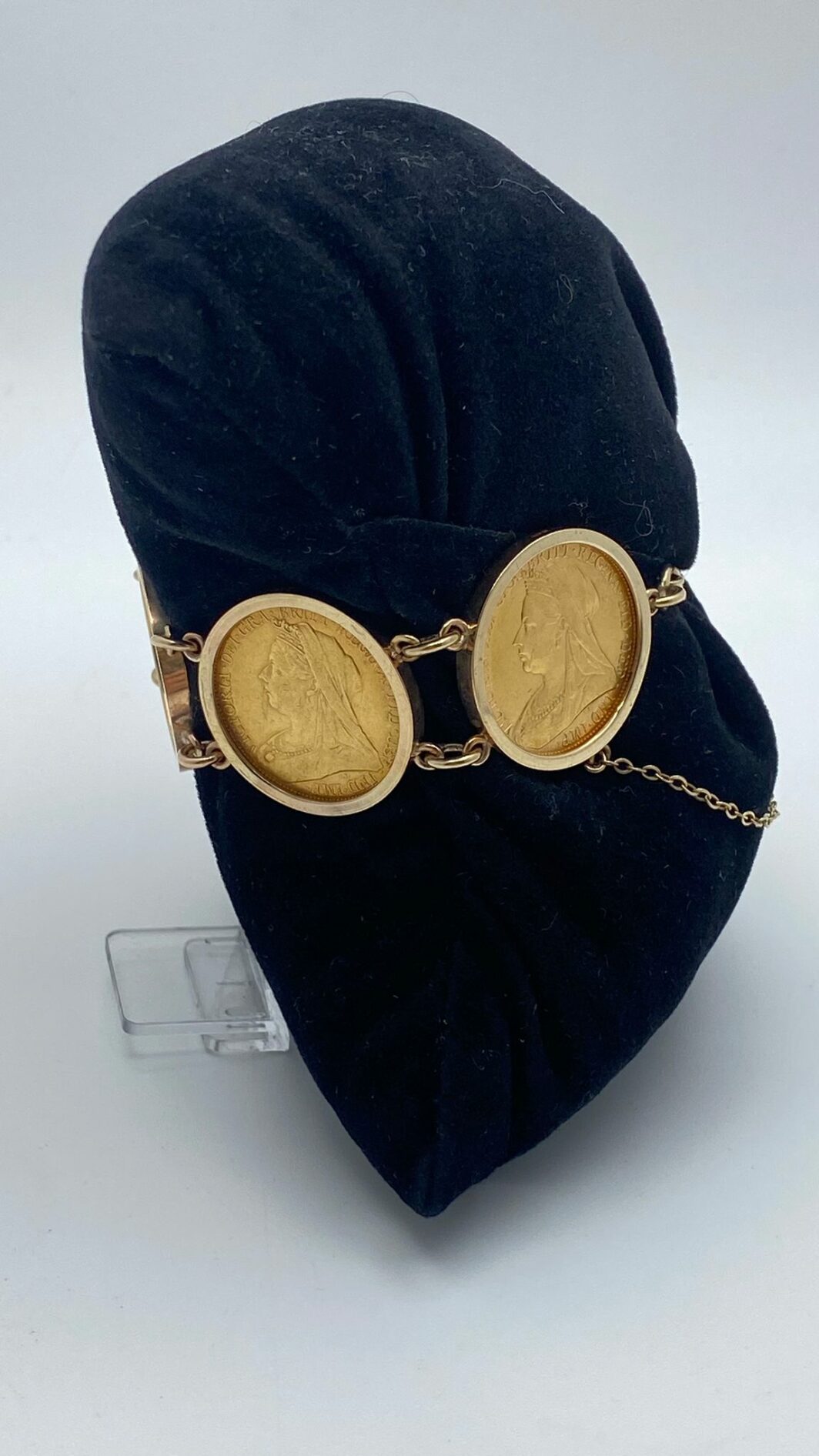 BRACCIALE VITTORIANO CON STERLINE D’ORO (1892-1900) - immagine 9