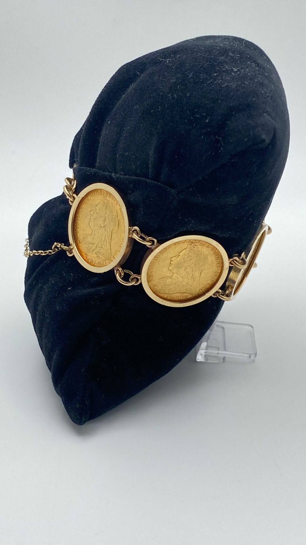 BRACCIALE VITTORIANO CON STERLINE D’ORO (1892-1900) - immagine 10