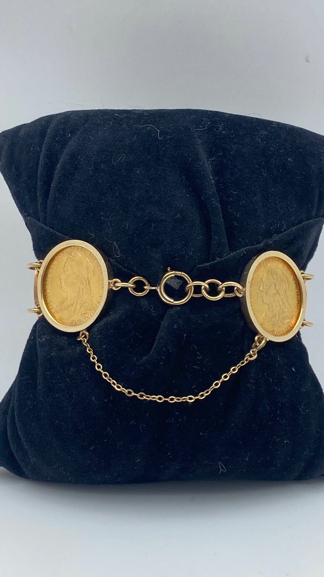 BRACCIALE VITTORIANO CON STERLINE D’ORO (1892-1900) - immagine 11