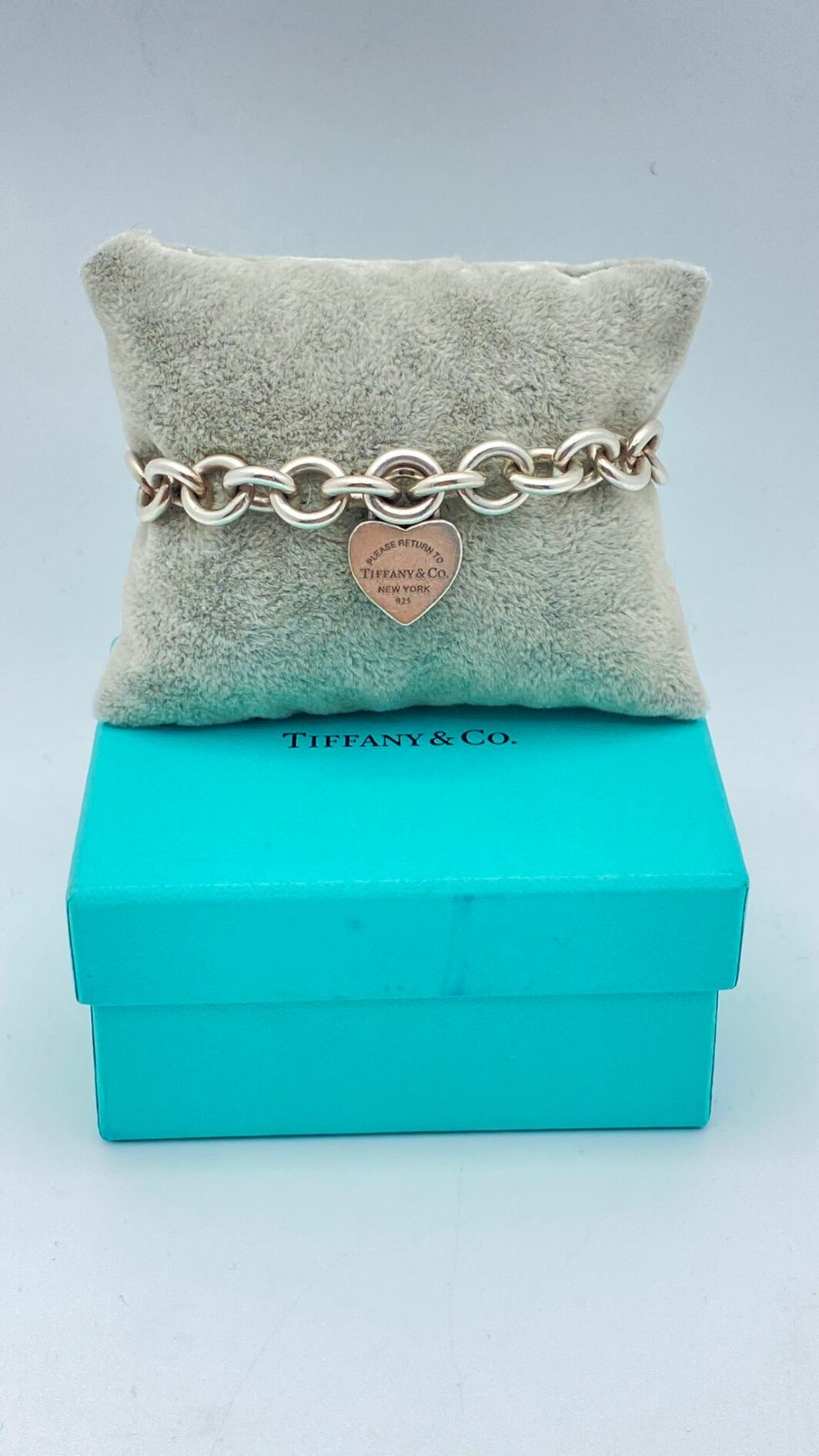 BRACCIALE TIFFANY IN ARGENTO CON LUCCHETTO ICONICO - immagine 3