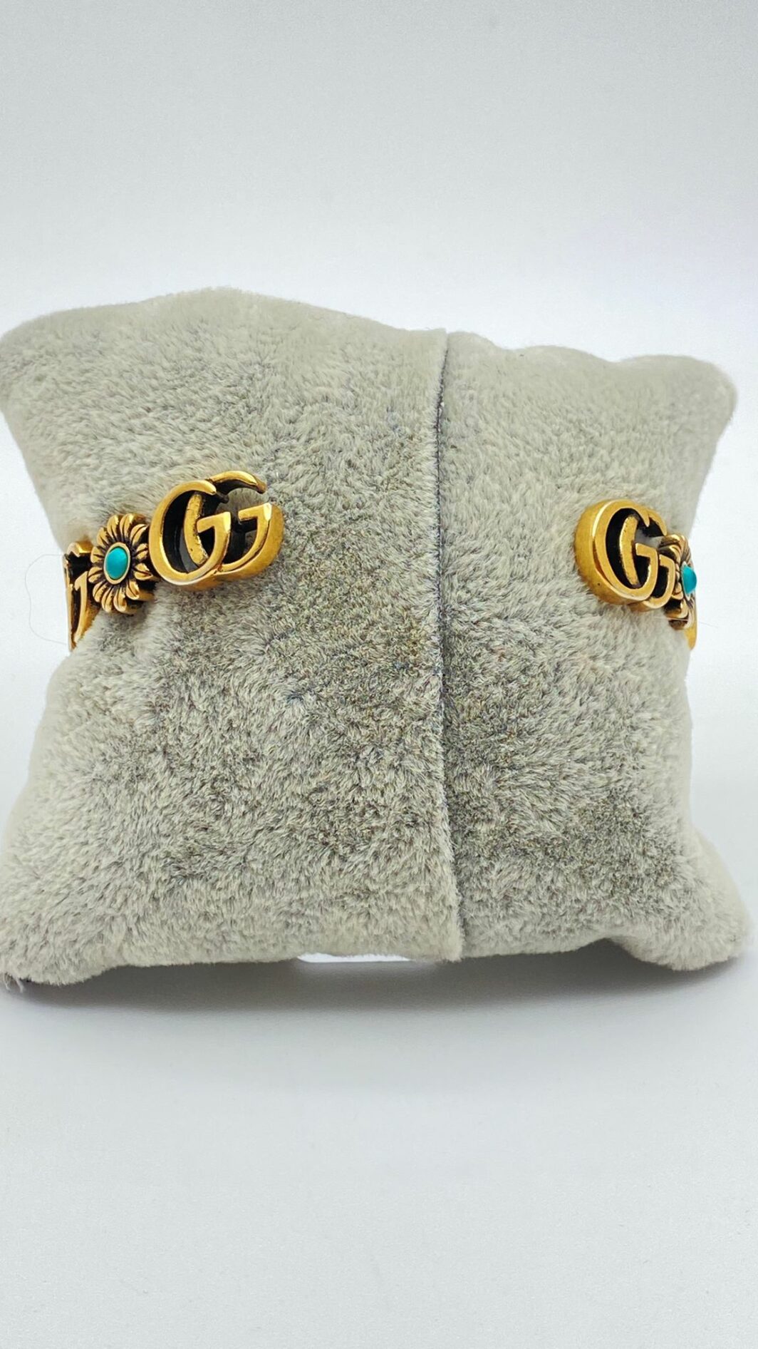 “GUCCI” VINTAGE. BRACCIALE RIGIDO DOUBLE G. - immagine 6