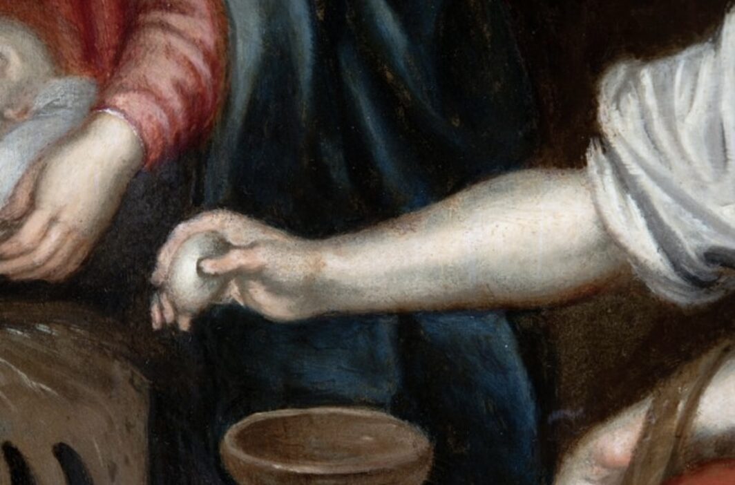 PETER PAUL RUBENS (1577-1640) ALLIEVO. “ADORAZIONE DEI PASTORI” - immagine 13