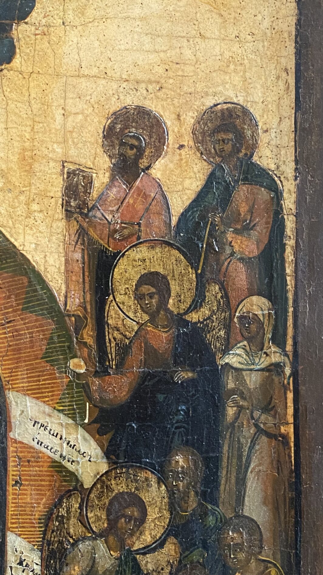 SPLENDIDA ICONA DELLA MADONNA DELLE GRAZIE. RUSSIA XVIII sec. - immagine 5