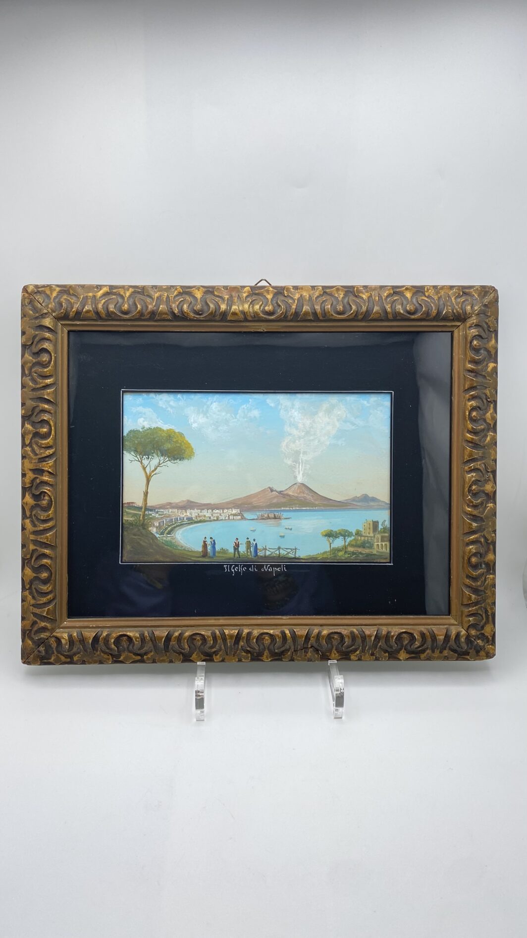 GOUACHE “GRAND TOUR” . SCUOLA NAPOLETANA. XIX sec. - immagine 9