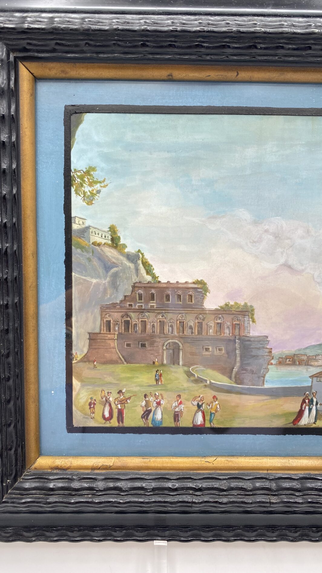 GOUACHE “GRAND TOUR”. SCUOLA NAPOLETANA. XIX sec. - immagine 4