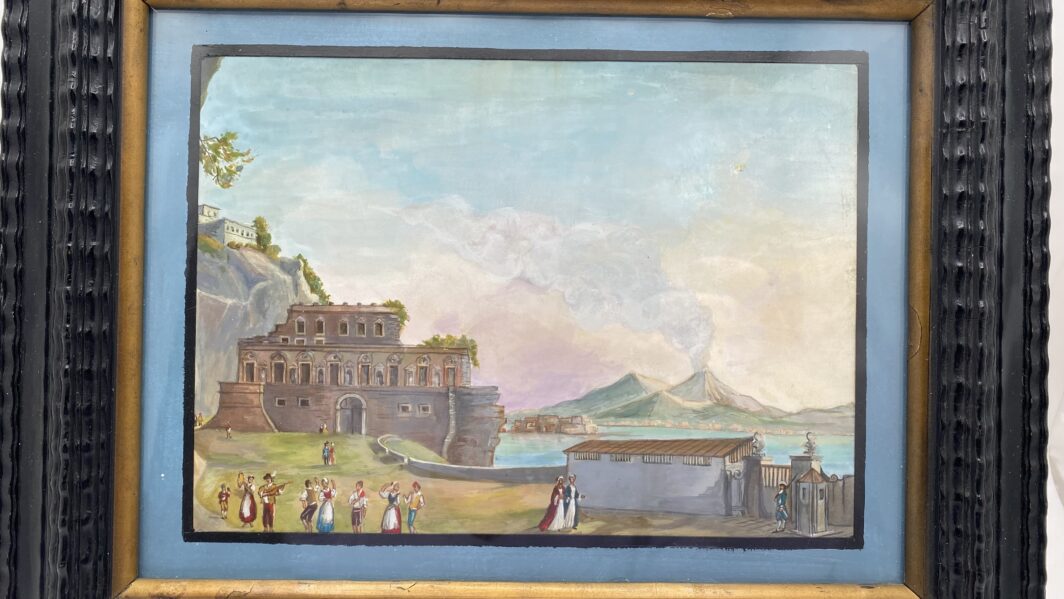 GOUACHE “GRAND TOUR”. SCUOLA NAPOLETANA. XIX sec. - immagine 10